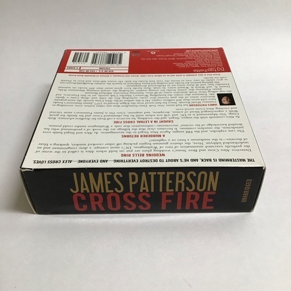 Audiobook James Patterson Cross Fire 2010 6 CDs BONUS MP3s Braugher Unabridged - Picture 4 of 6